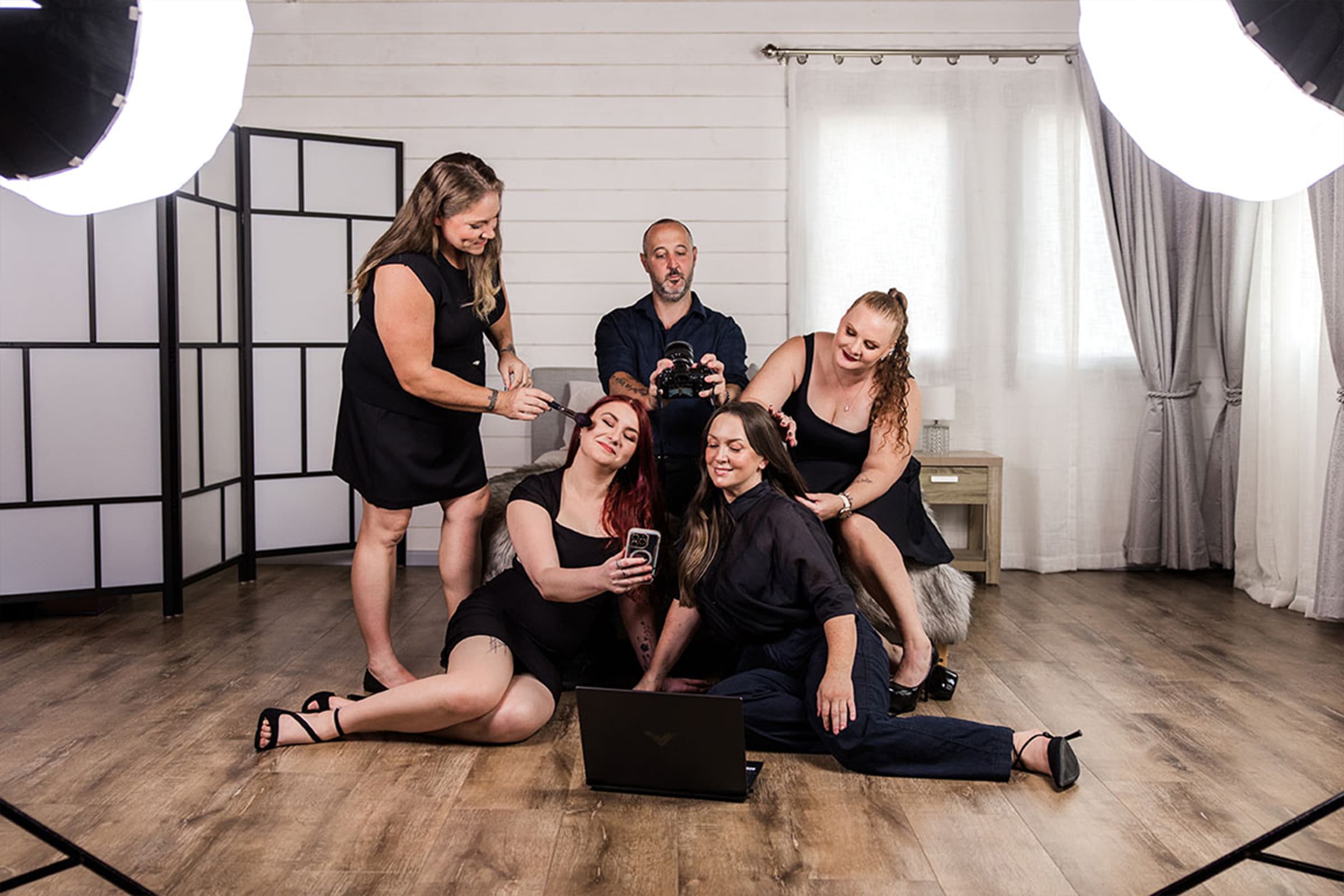 Boudoir session