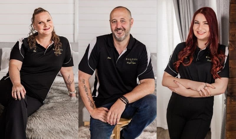 Boudoir by Angel Eyes team - Mel, Dave and Nicole photographers Brisbane
