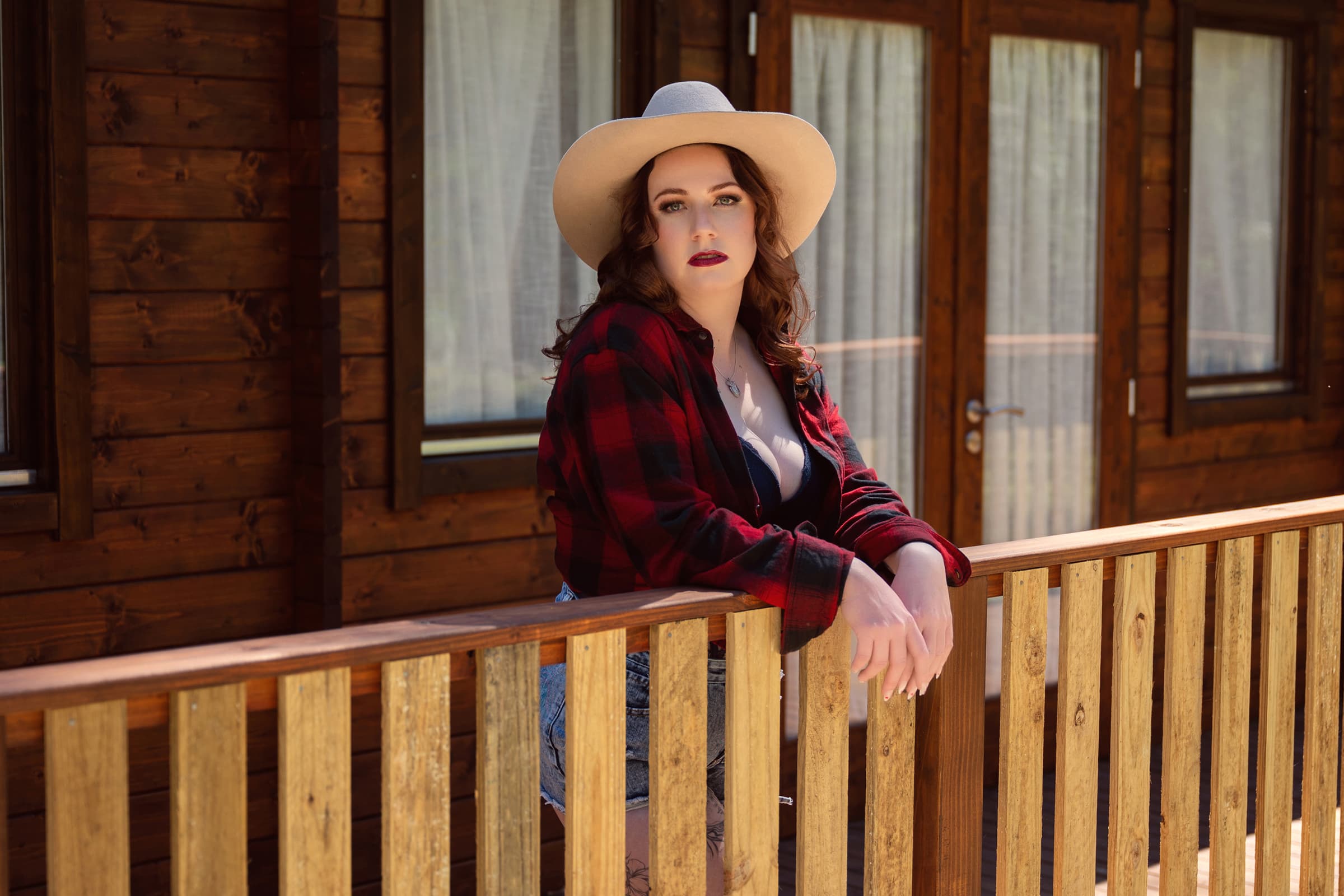 Country Goddess outdoor boudoir photography - exclusive limited sessions