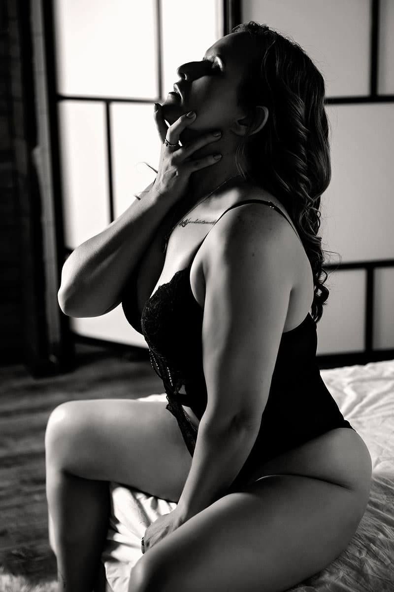 Professional boudoir studio photography