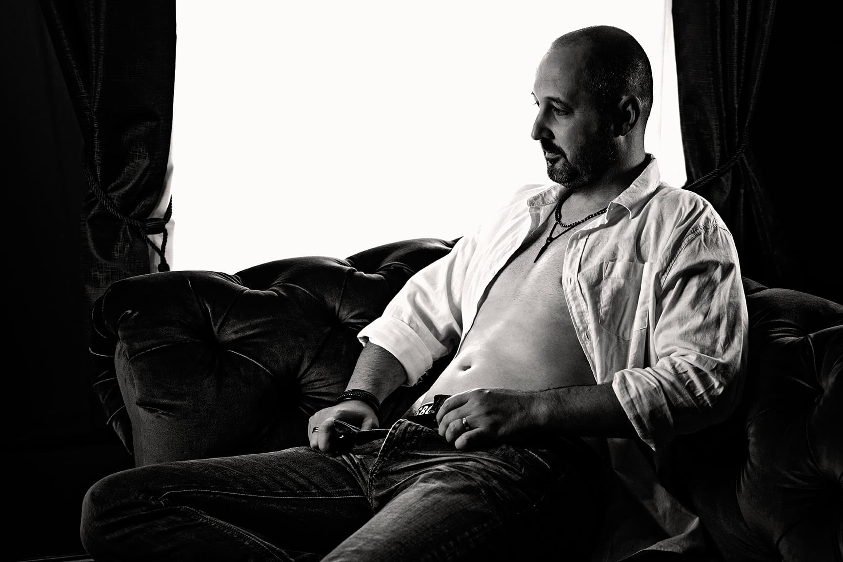 What is male boudoir?