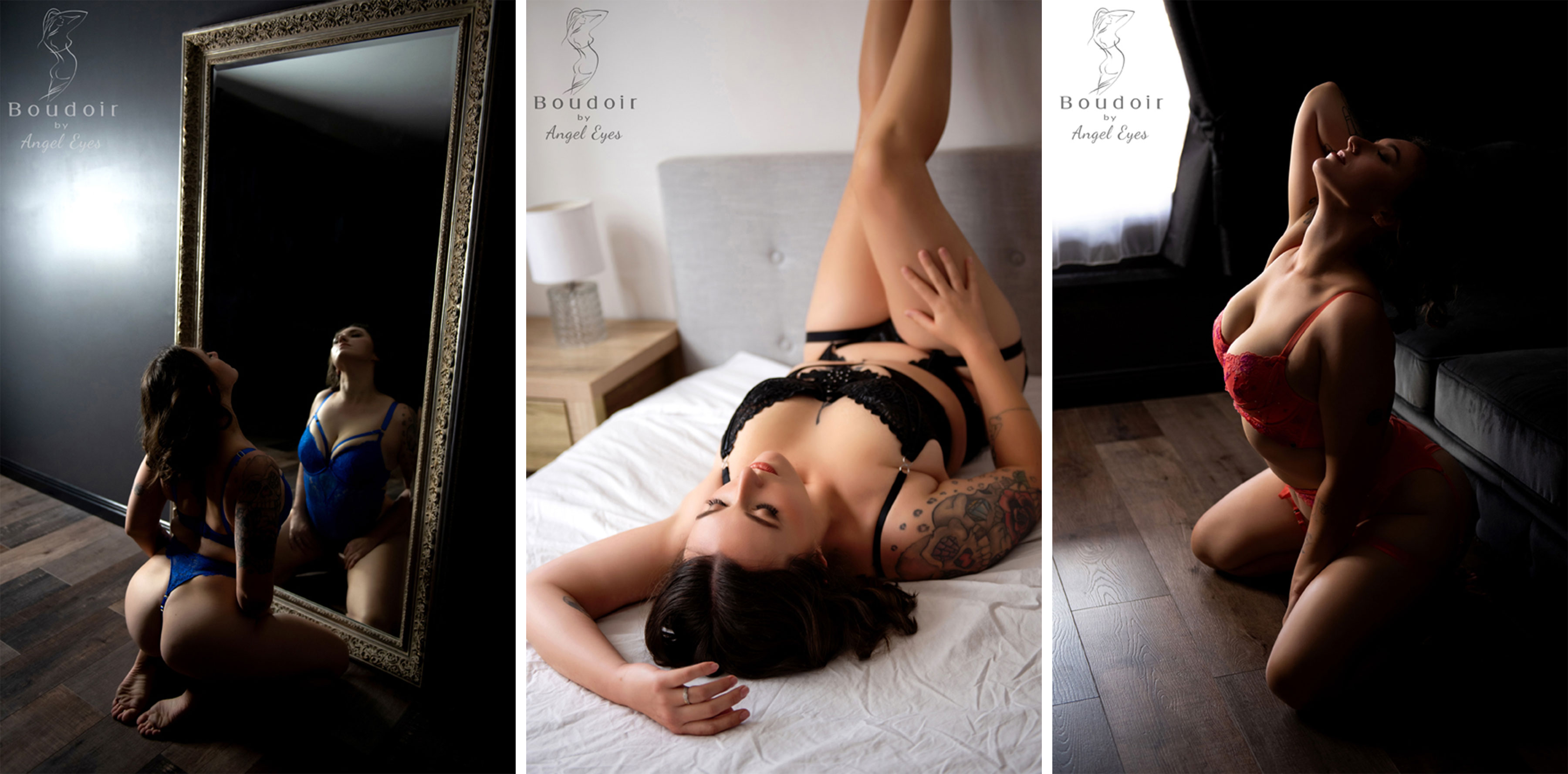 black lingerie g-string arch boudoir gold coast
