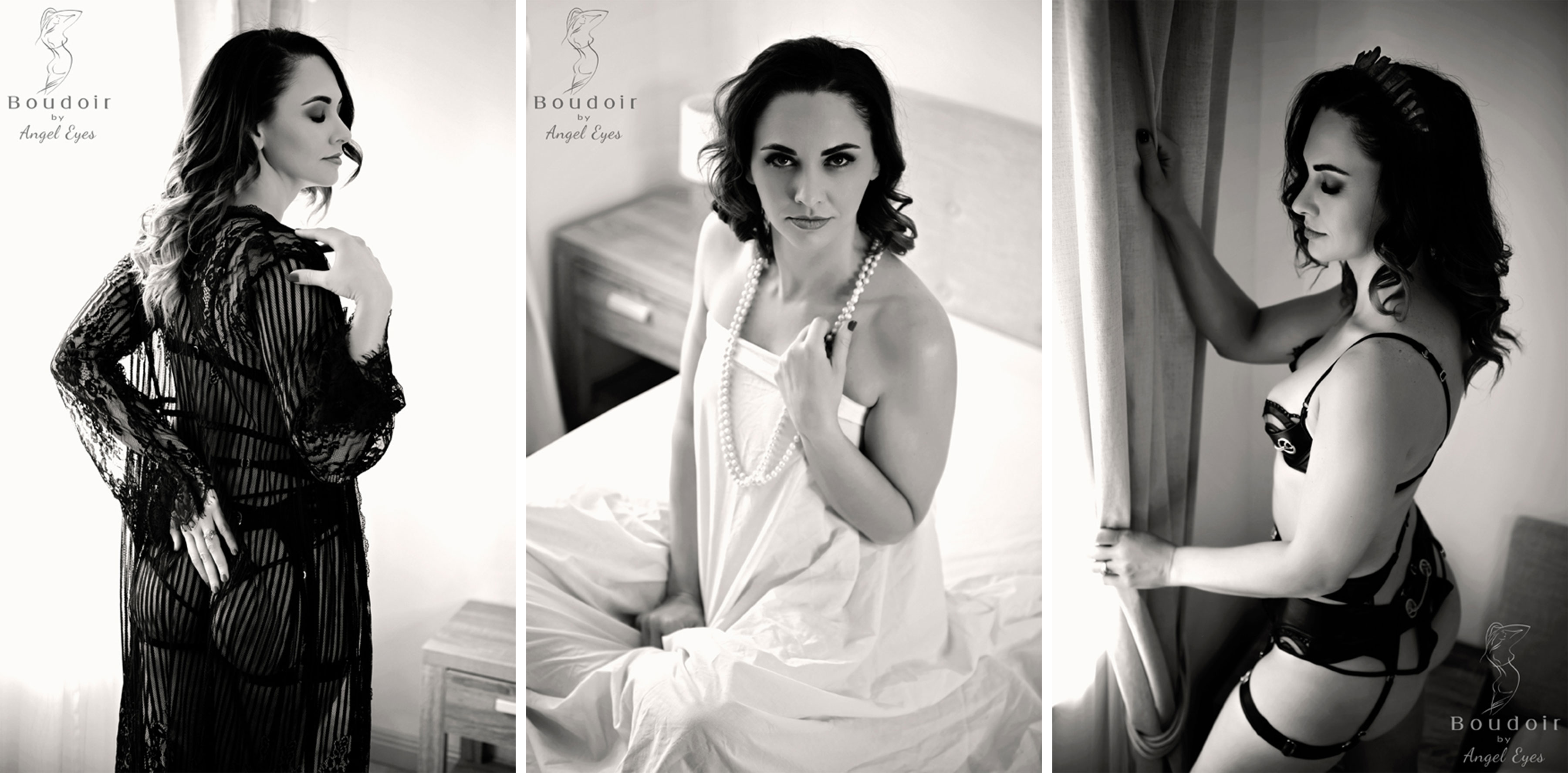 ir black outfit with boudoir photographer Gold Coast