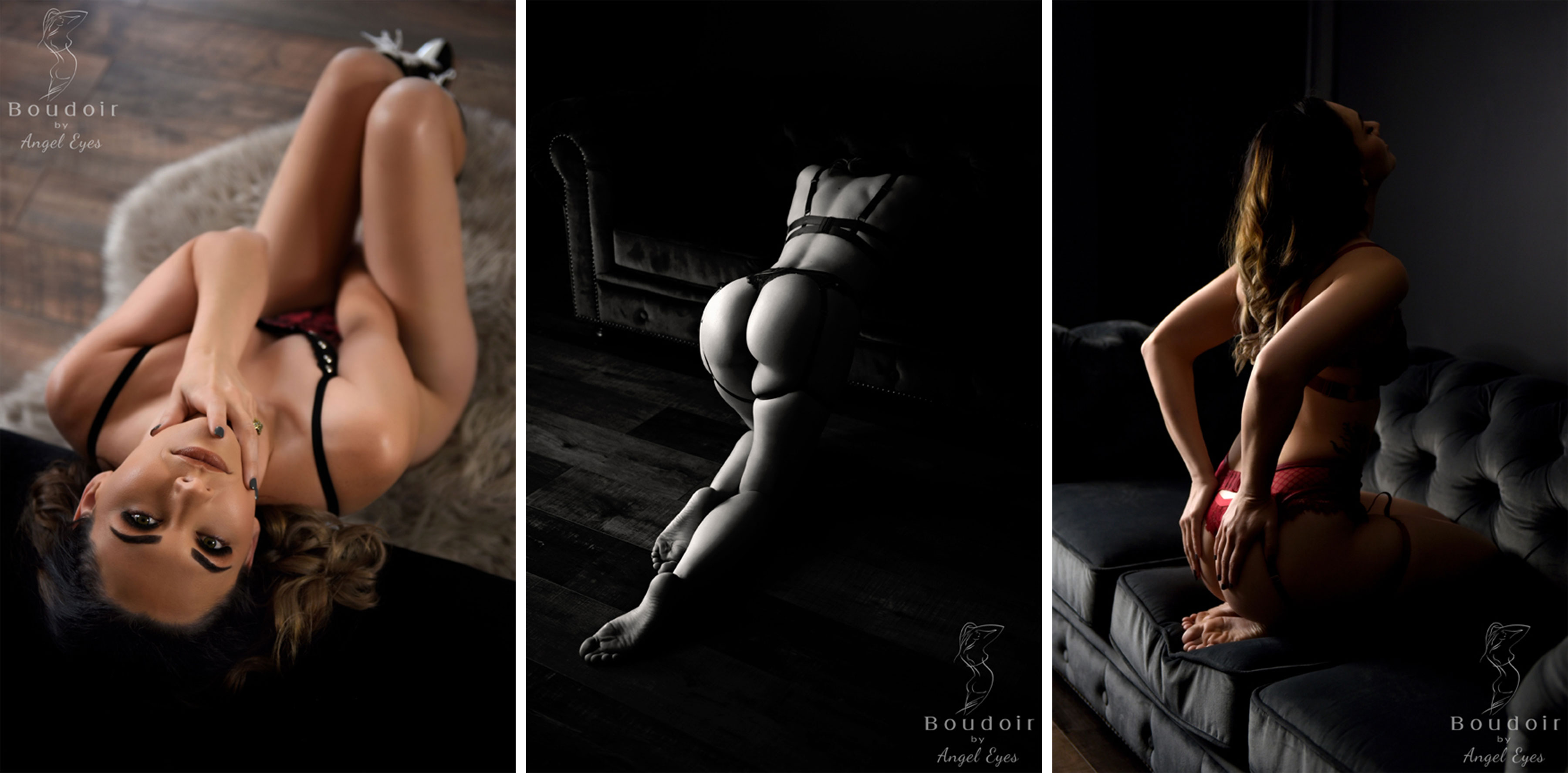 ir black outfit with boudoir photographer Gold Coast