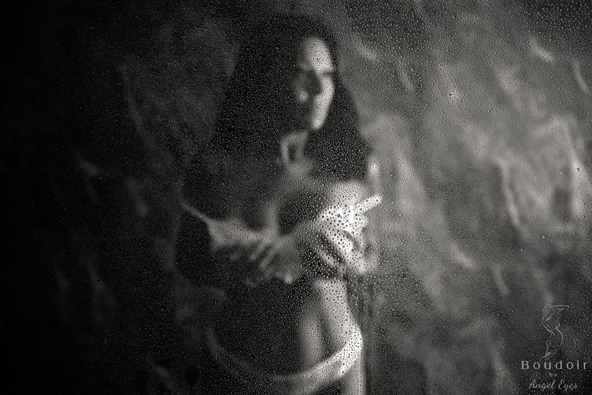 faux shower water boudoir