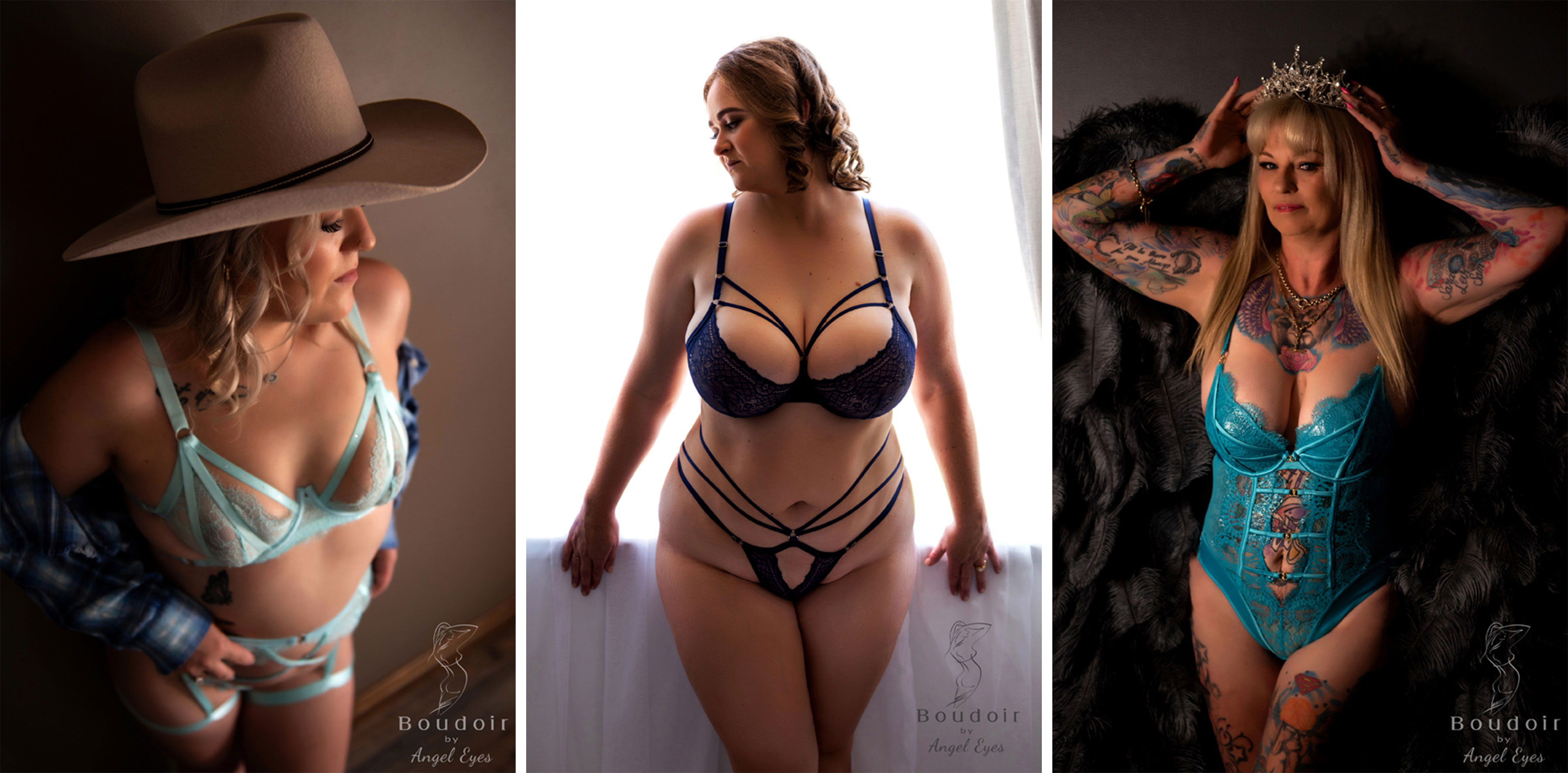 beautiful plus size boudoir